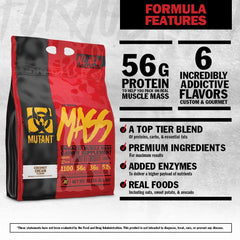 Mutant Muscle Mass Gainer - 15 Lbs