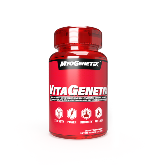 Myogenetix VITAGENETIX - 30 Time-Release Caplets, Daily Multivitamin