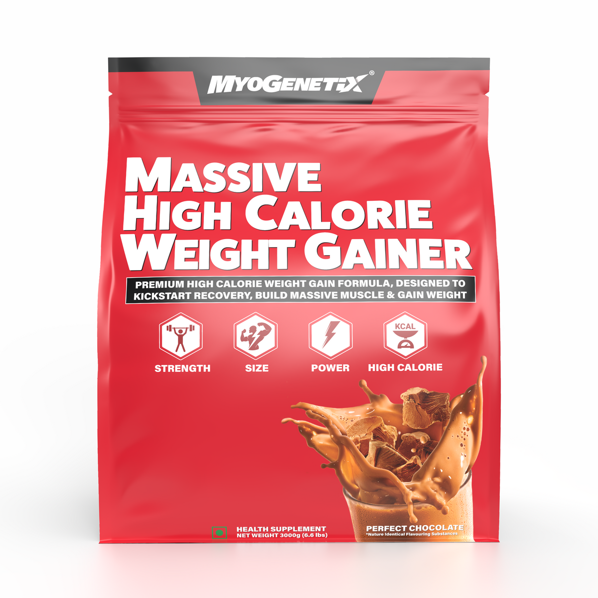 Myogenetix Massive High Calorie Weight Gainer - 6 Lbs