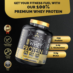 One Science Premium Whey Protein - 5 Lbs + Free Creatine 50 Servings
