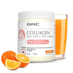 GNC Marine Collagen with Hyaluronic Acid, Biotin & Antioxidants for Women & Men
