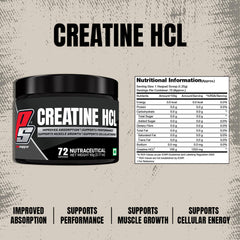 ProSupps Creatine HCL 2000 mg -72 Servings