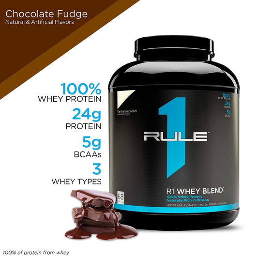 RULE1 100% Whey Blend Protein - 5 Lbs