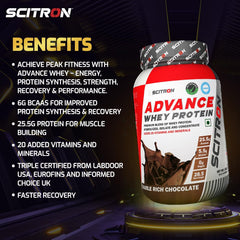 Scitron Advance Whey Protein 1Kg (28.5 Servings)