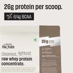 The Whole Truth Raw Whey Protein Concentrate Unflavoured - 1 Kg
