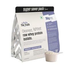 The Whole Truth 30g Whey Protein Isolate Super Saver Pack - 2 kg (4.4 Lbs)