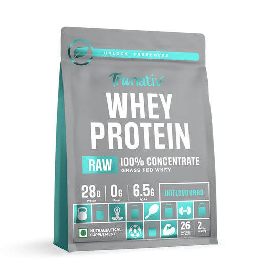 TruNativ Raw Whey Concentrate, 28g Protein - 2 Lbs