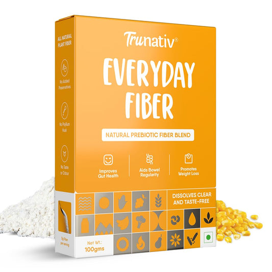 Everyday Fiber | Natural Prebiotic Digestive Fiber for enhanced Gut Health -100 Grm