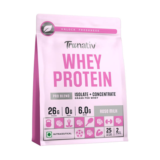 TruNativ Pro Blend Whey Protein, 26g Protein - 4Lbs (1.8kg)