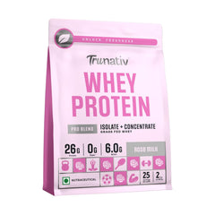 TruNativ Pro Blend Whey Protein, 26g Protein - 4Lbs (1.8kg)