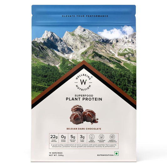 Wellbeing Nutrition Organic Vegan Plant Protein -1 Kg