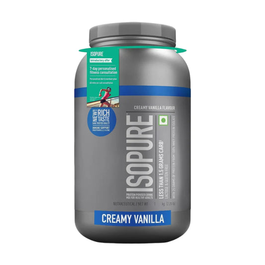 Isopure Low Carb 100% Whey Protein Isolate -2.2 Lbs ( 1 kg )