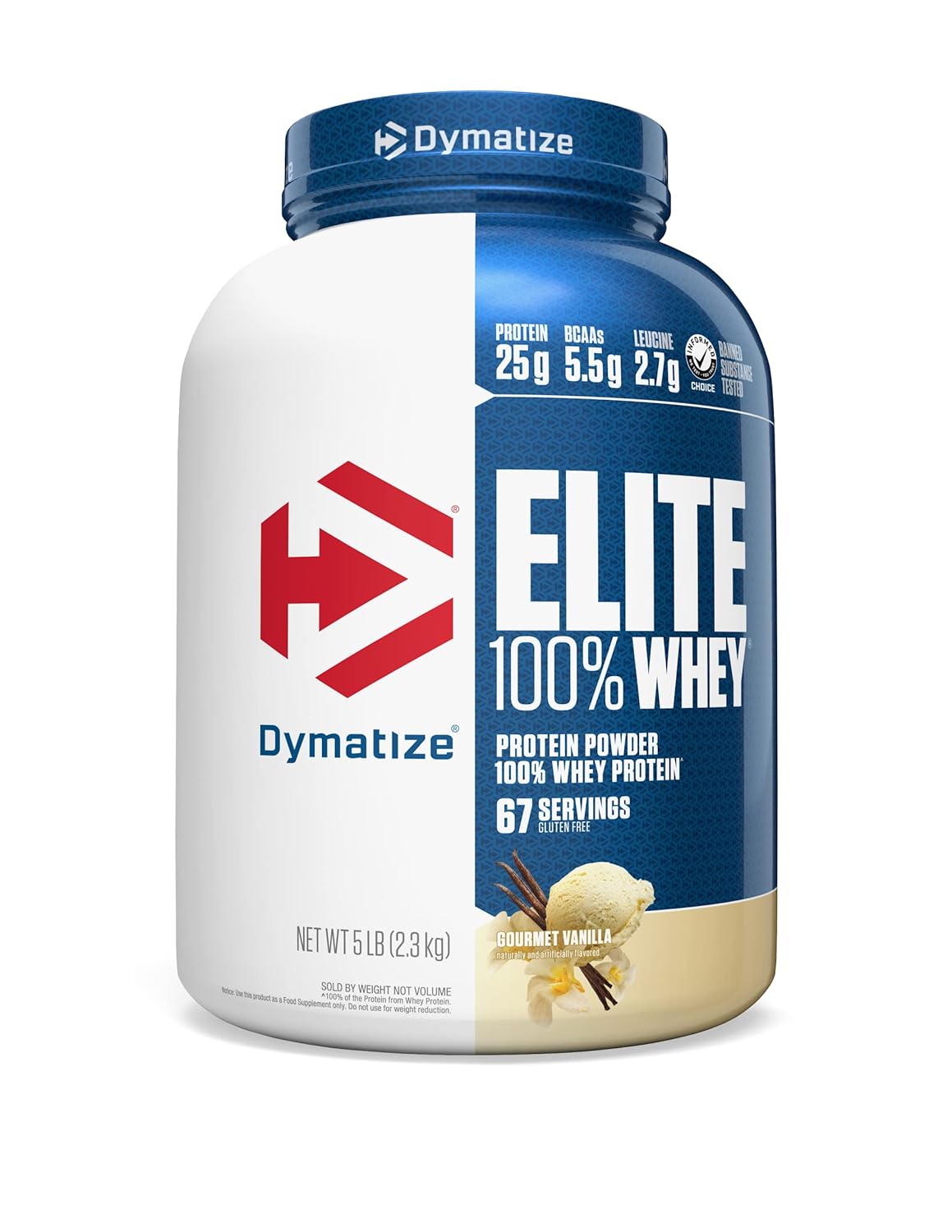 Dymatize Elite 100% Whey Protein - 5 Lbs