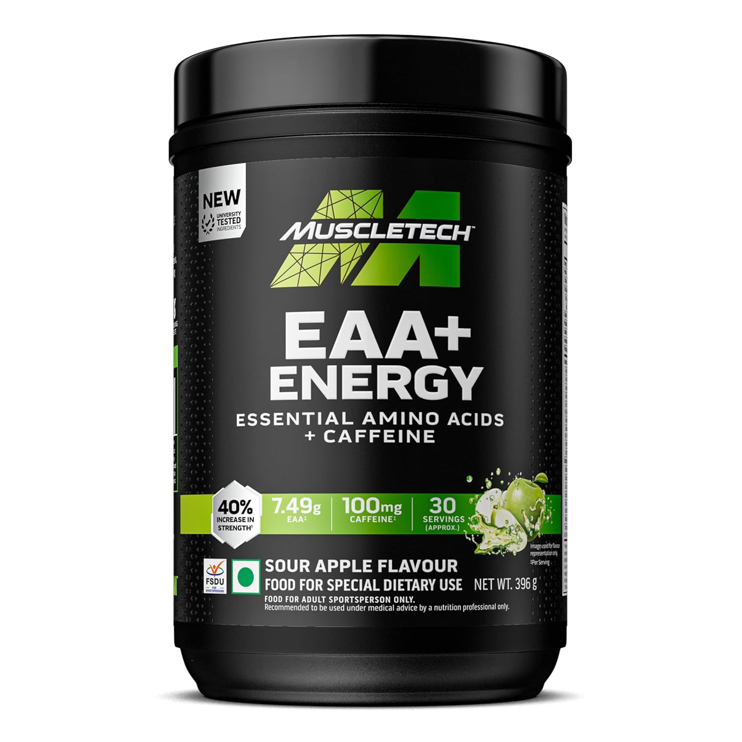 MuscleTech EAA +Energy  Essential Amino Acids - 30 Servings