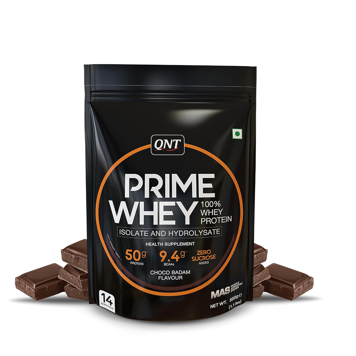 QNT Prime Whey Protein - 1.1 Lbs ( 500 Gm )