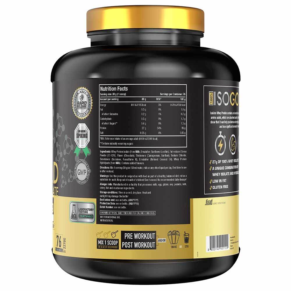 One Science ISO GOLD Whey Protein Isolate - 5 Lbs