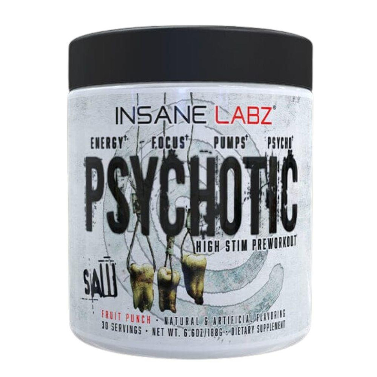 Insane Labz SAW Edition Psychotic Pre-Workout -30 Servings