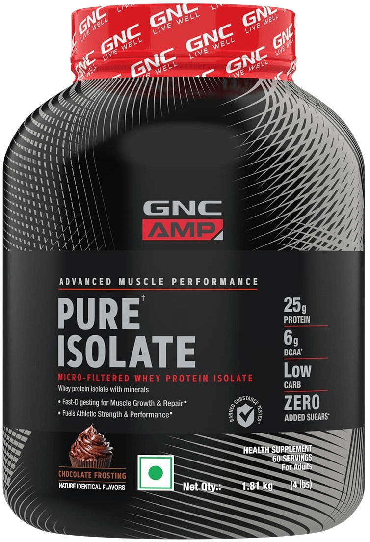 GNC AMP Pure Isolate - 4 Lbs	