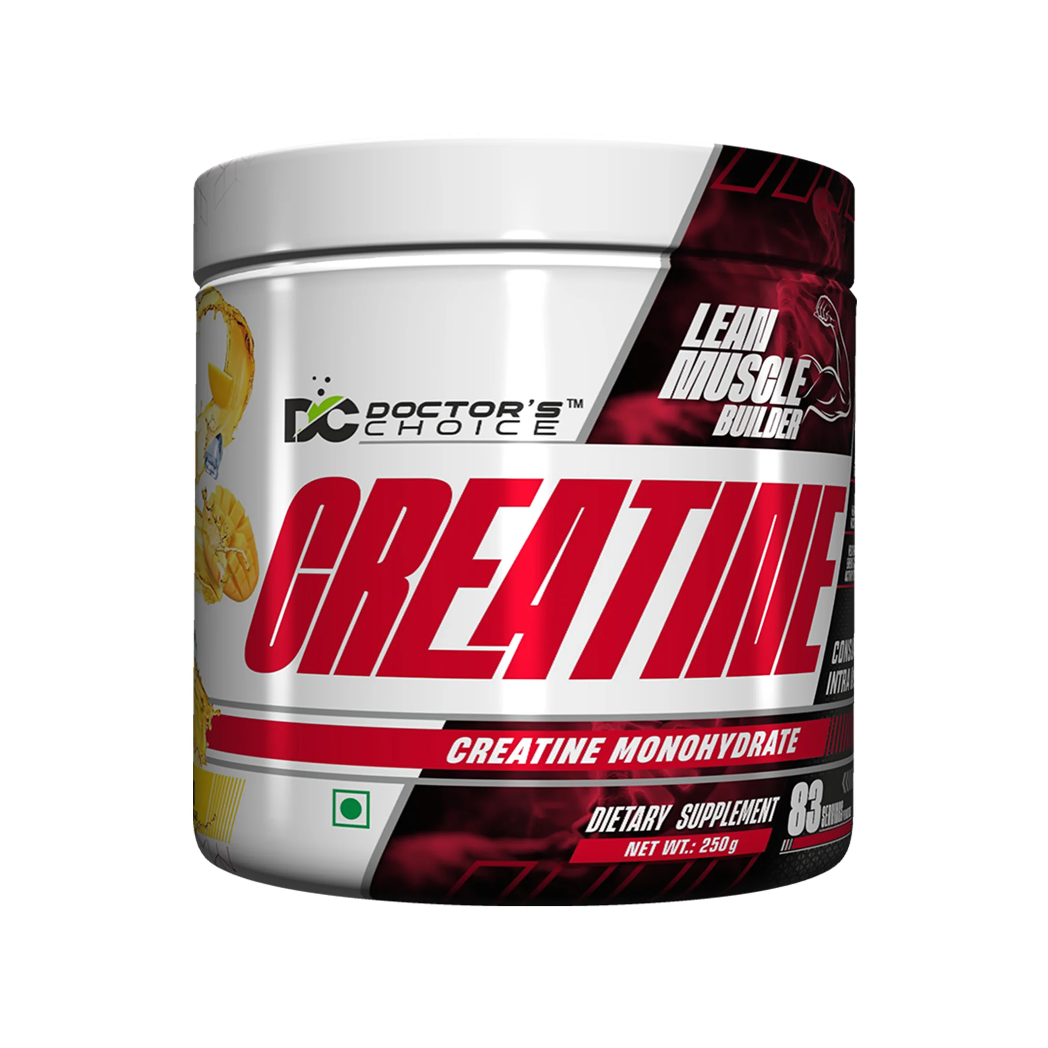 Doctor's Choice Creatine Monohydrate , 250 Gms -83 Servings