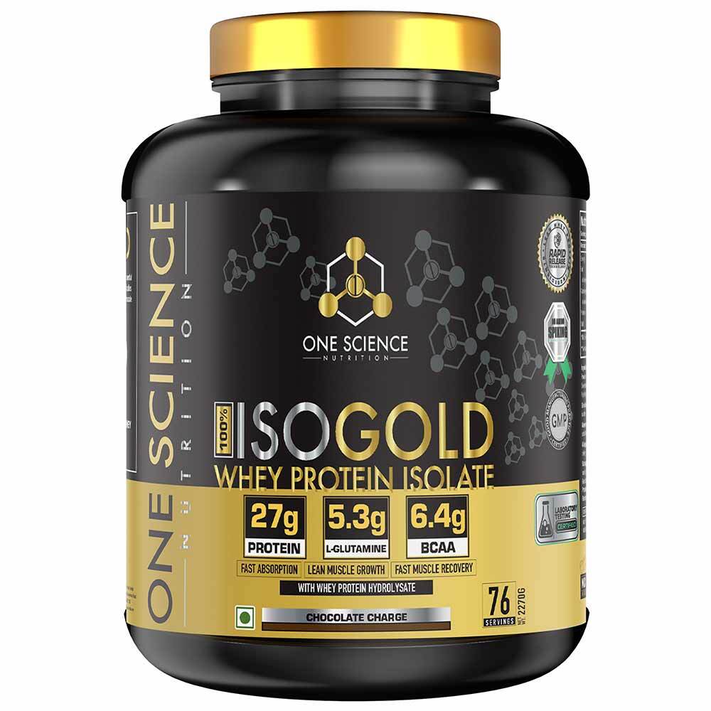 One Science ISO GOLD Whey Protein Isolate - 5 Lbs