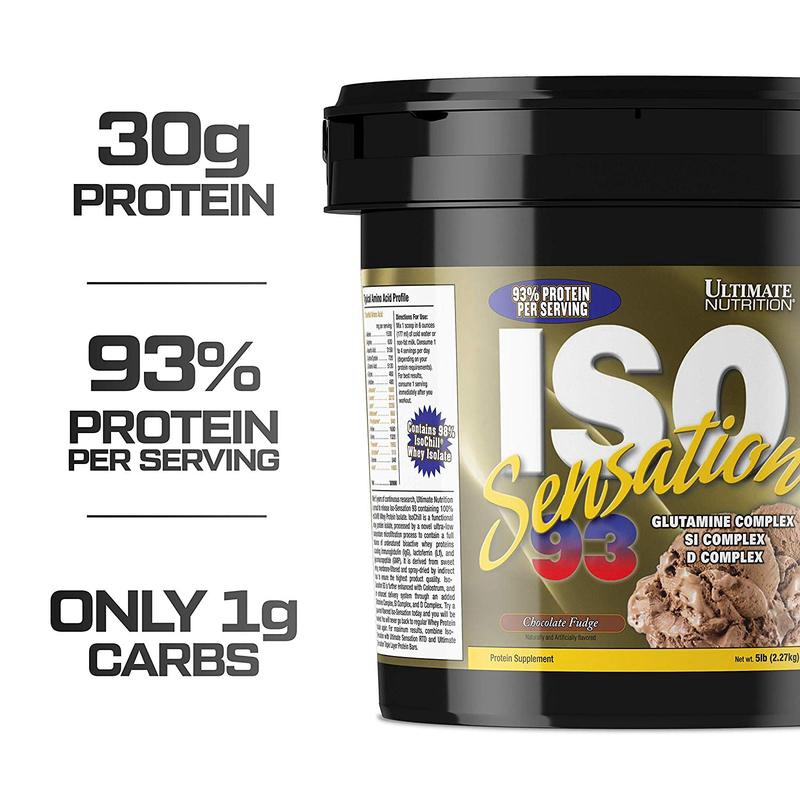 Ultimate Nutrition ISO Sensation 93-5 Lbs 