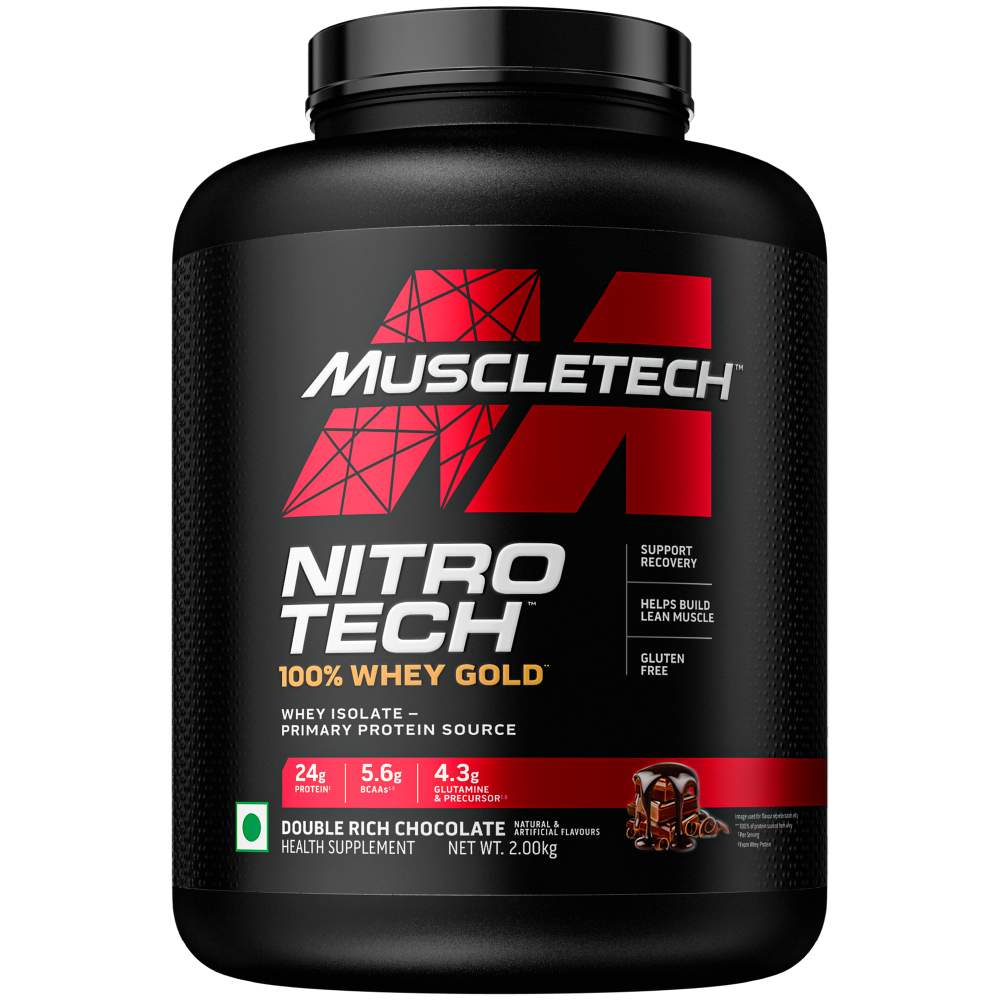 Muscletech Nitrotech Whey Gold - 4 Lbs (1.81Kg)