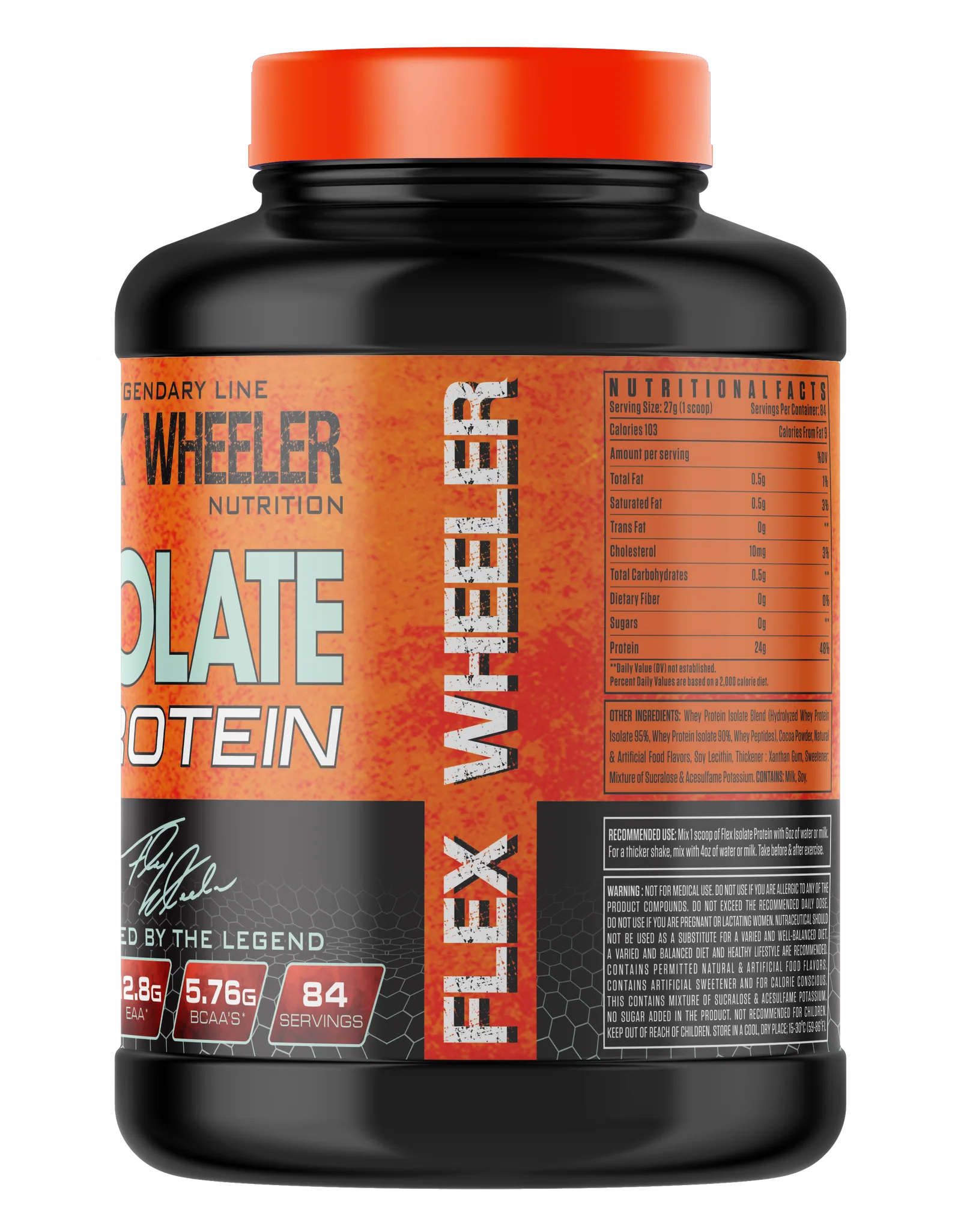 Flex Wheeler Isolate Whey Protein - 5 Lbs