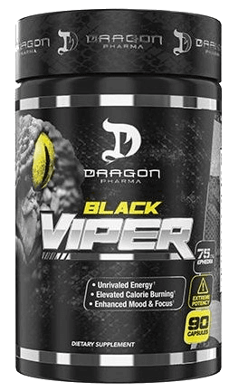 Dragon Pharma Black Viper Fat Burner - 90 Capsules
