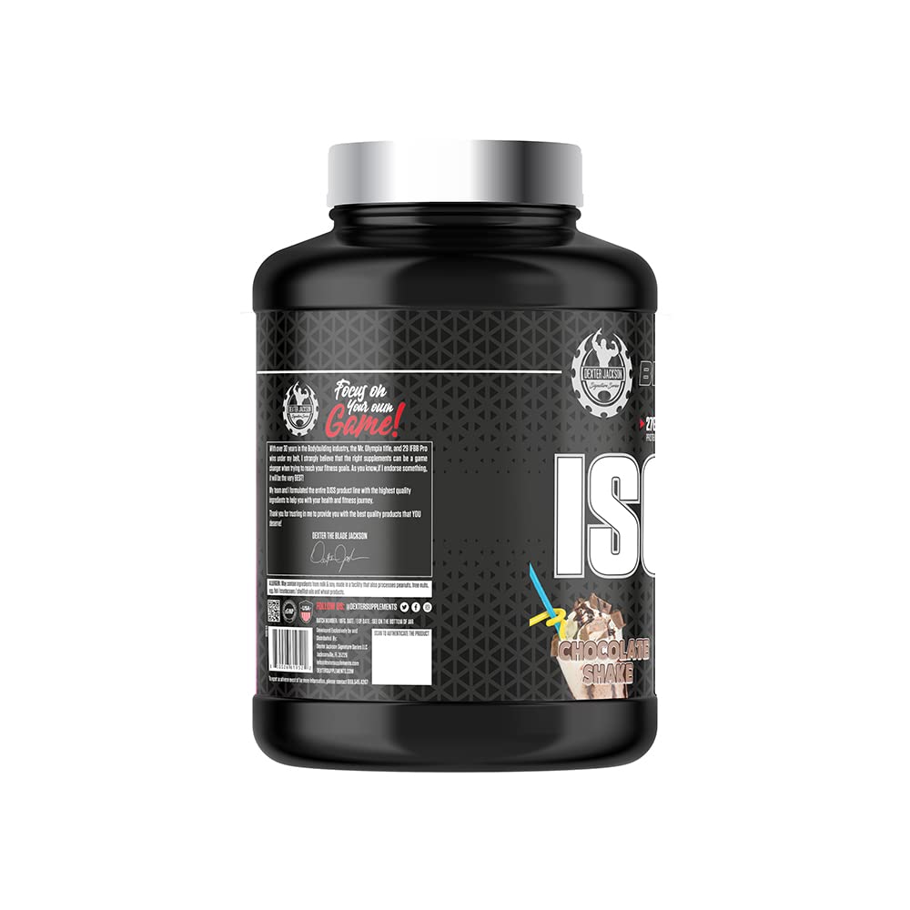 Dexter Jackson Black Series Isolate Protein -  5 Lbs