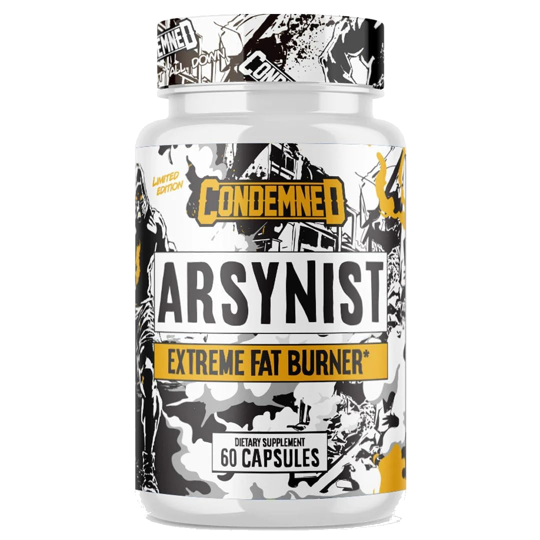 Condemned Labz Arsynist Extreme Fat Burner - 60 Capsules 