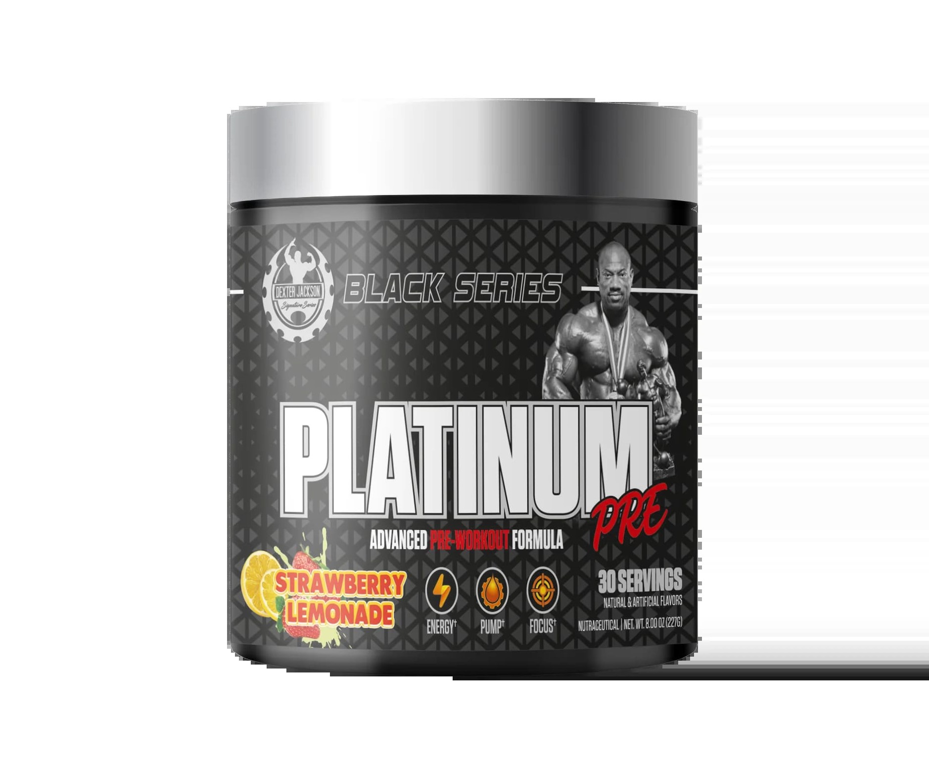 Dexter Jackson Black Series Platinum Intense Energy Pre-Workout - 30 Servings