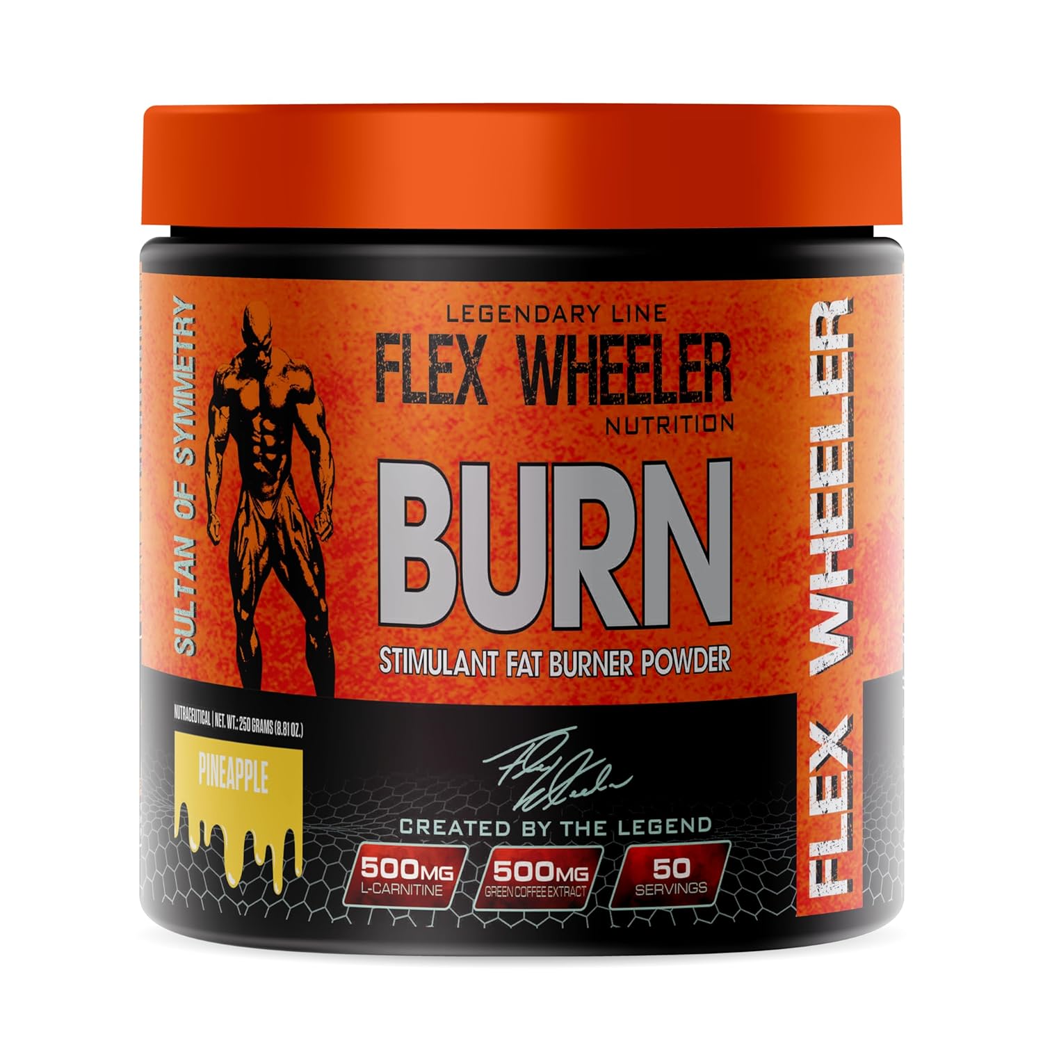 Flex Wheeler Legendary Burn Fat Burner - 50 Servings 